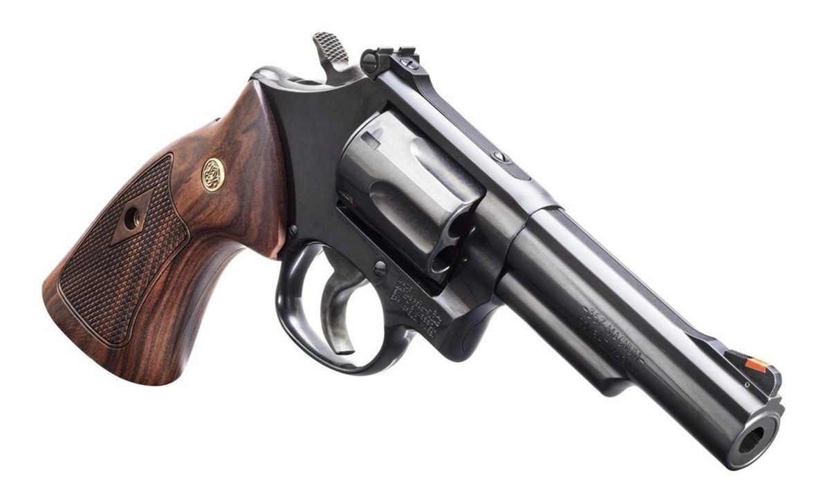 Smith Wesson 14046 Model 19 K- 357 Mag 6 Shot 4.25in Blued Carbon Steel Bar view 5