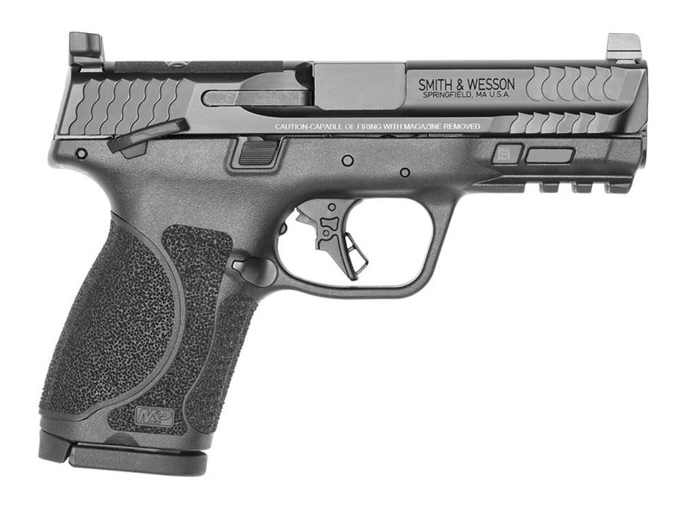 Smith Wesson 14099 M P M2.0 MA Compliant Compact 9mm Luger 10+1 4in Black A view 2