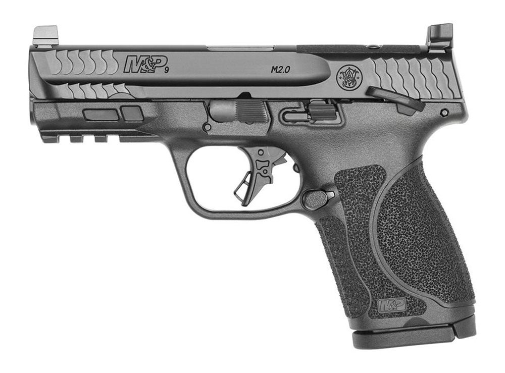 Smith Wesson 14099 M P M2.0 MA Compliant Compact 9mm Luger 10+1 4in Black A view 3