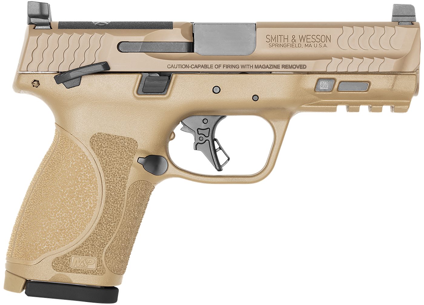 Smith Wesson S W M P 9 M2.0 Compact Optic Ready Handgun 9mm Luger 10rd Maga