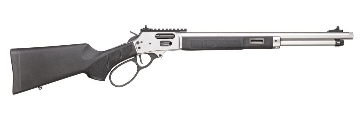 Smith Wesson 13812 1854 44 Mag 9+1 19.25in Stainless Steel Threaded Barrel