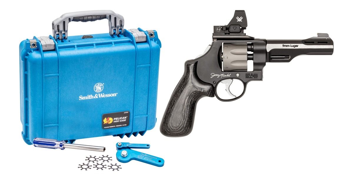 Smith and Wesson 14045 PC Model 327 w/Optic N- 9mm Luger 8 Shot 5in Black/S view 2