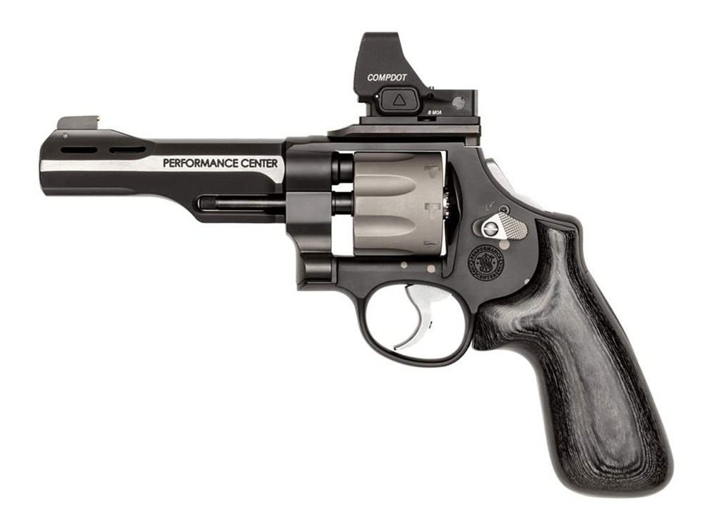 Smith and Wesson 14045 PC Model 327 w/Optic N- 9mm Luger 8 Shot 5in Black/S view 3