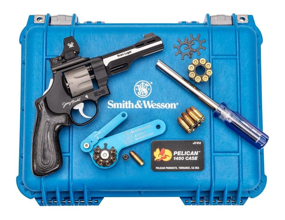 Smith and Wesson 14045 PC Model 327 w/Optic N- 9mm Luger 8 Shot 5in Black/S view 4