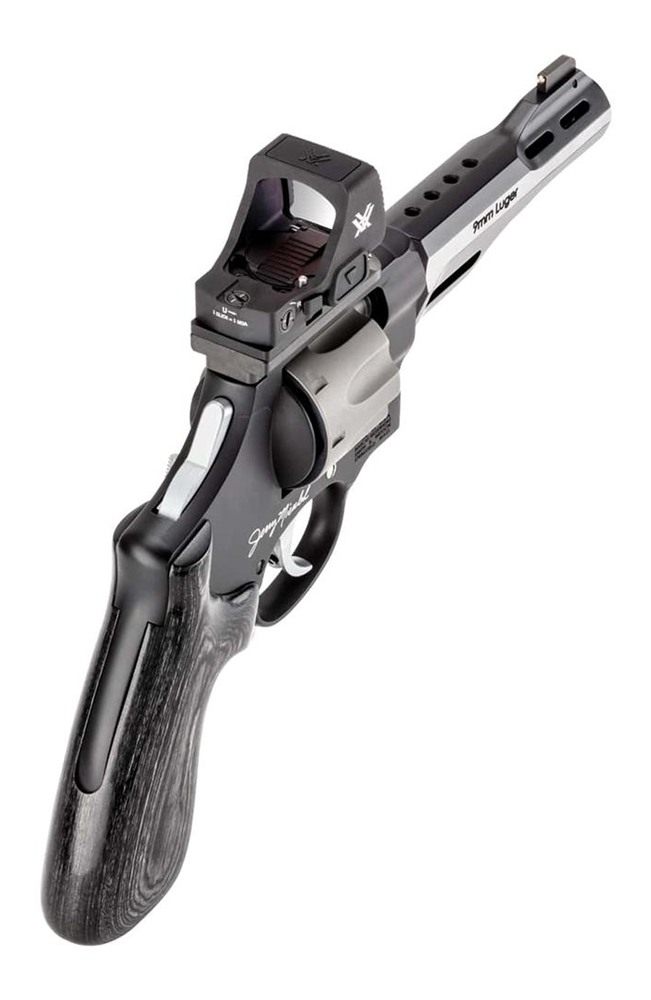 Smith and Wesson 14045 PC Model 327 w/Optic N- 9mm Luger 8 Shot 5in Black/S view 5