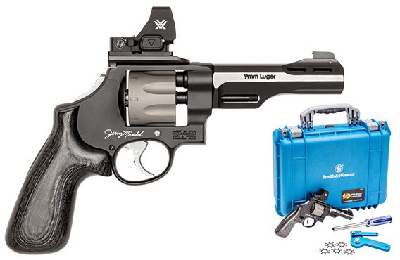 Smith and Wesson 14045 PC Model 327 w/Optic N- 9mm Luger 8 Shot 5in Black/S view 8