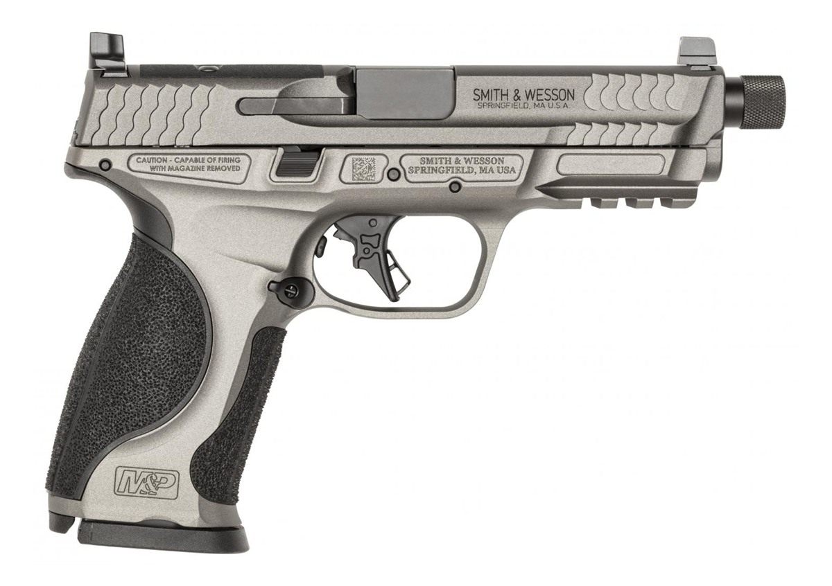 Smith and Wesson 14162 M P M2.0 Full Size 9mm Luger 17+1, 4.63in Black Thre view 2