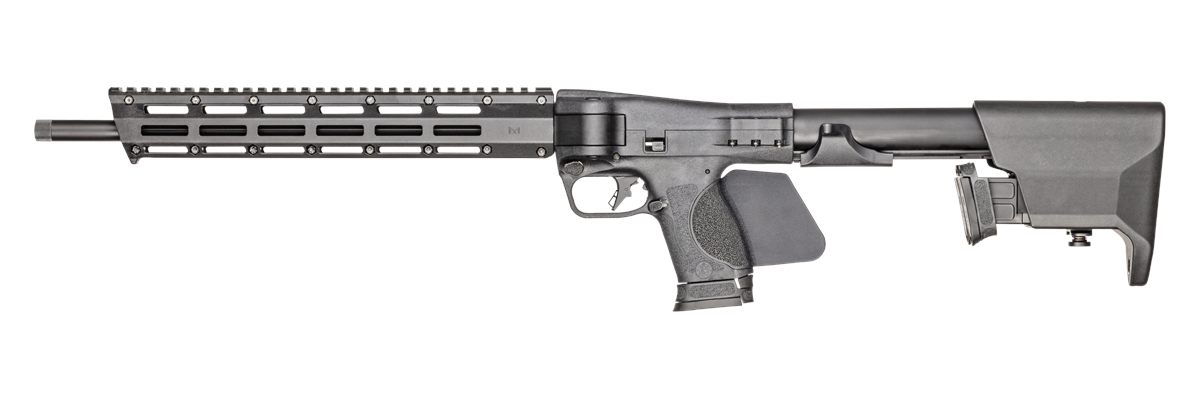 Smith Wesson 14142 M P FPC CA Compliant 9mm 10+1 16.25in Black Oxide Steel