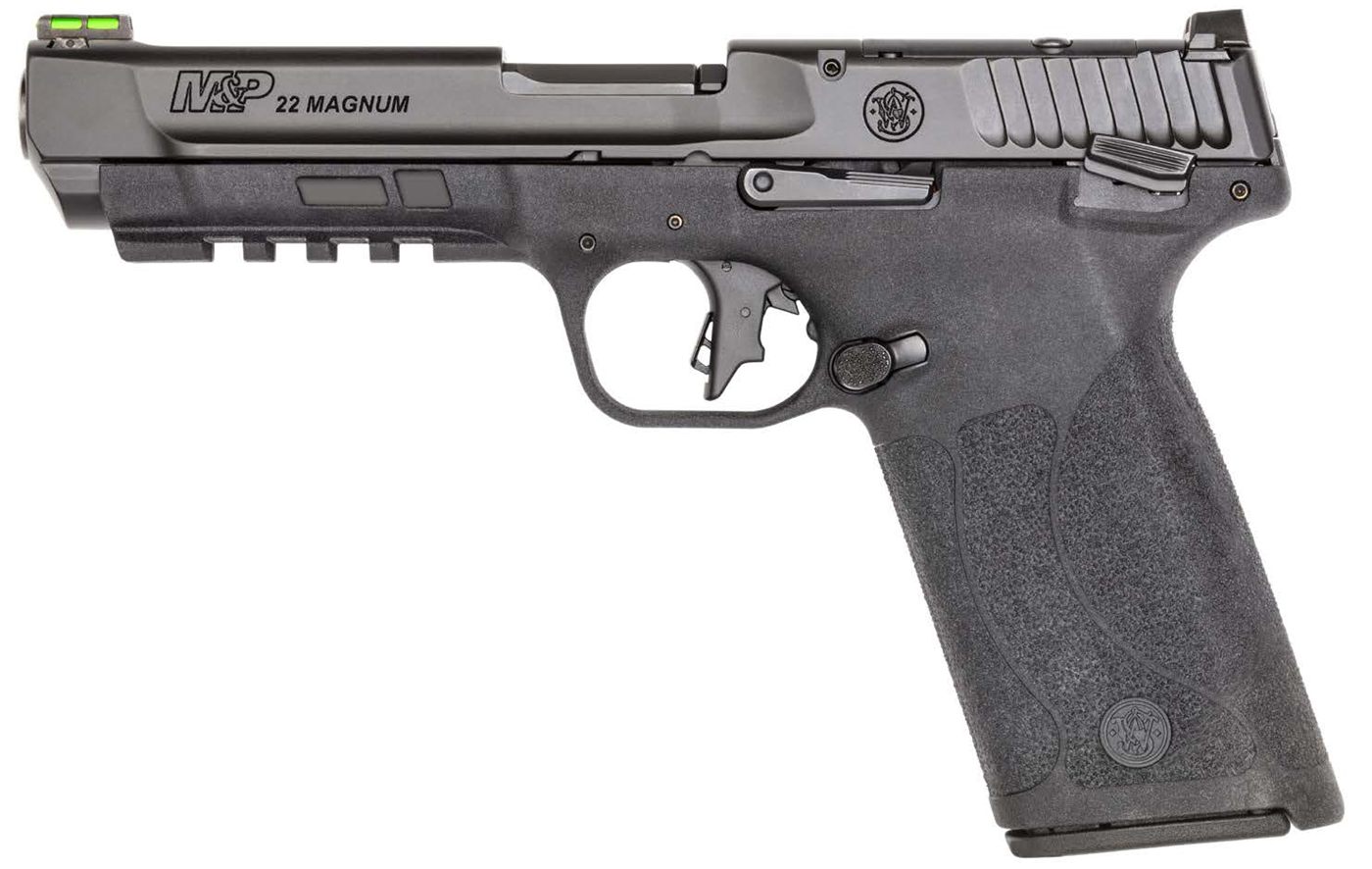 Smith Wesson M P Handgun .22 WMR 10rd Magazines (2) 4.35in Barrel Black Com