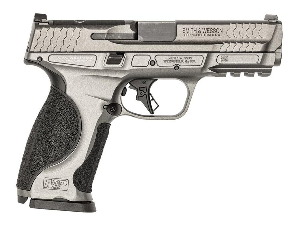 Smith Wesson 14161 M P M2.0 Full Size 9mm Luger 10+1 4.63in Black Steel Bar view 3