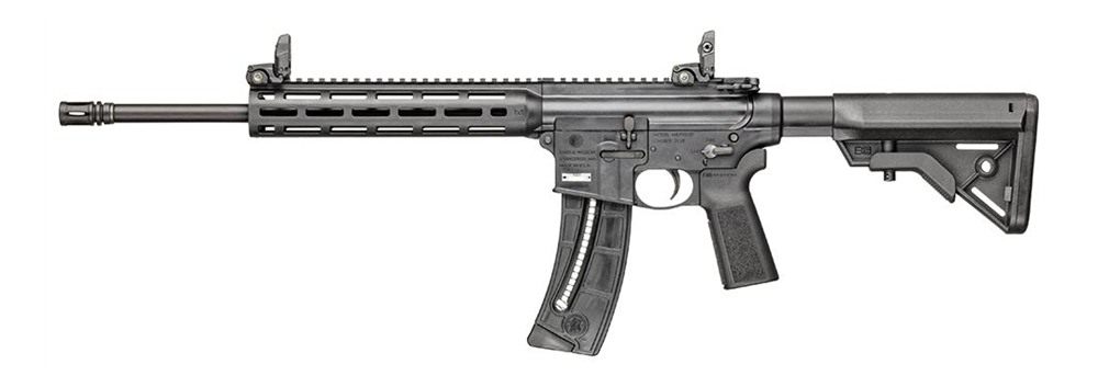 Smith Wesson 14180 M P15-22 Sport LR 25+1 16.50in Black Steel Threaded Barr view 2