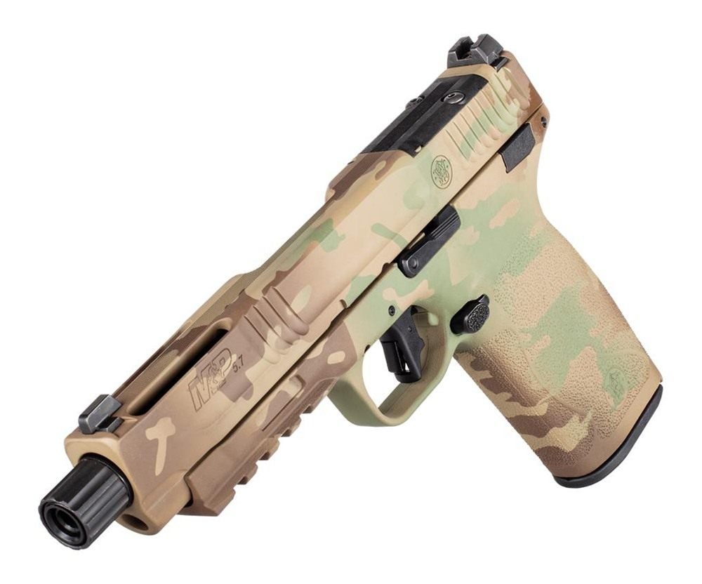 Smith Wesson M P 5.7 OR Handgun 5.7x28mm 22rd 5in Threaded Barrel Multicam