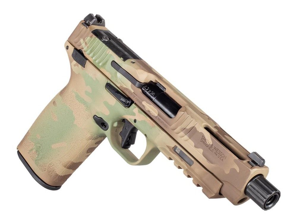 Smith Wesson M P 5.7 OR Handgun 5.7x28mm 22rd 5in Threaded Barrel Multicam view 2