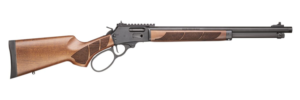 Smith and Wesson 13811 1854 45 Long 9+1 19.25in Black Armornite Threaded Ba view 2