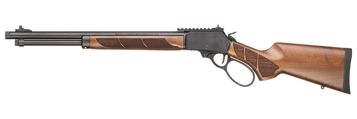 Smith and Wesson 13811 1854 45 Long 9+1 19.25in Black Armornite Threaded Ba view 4