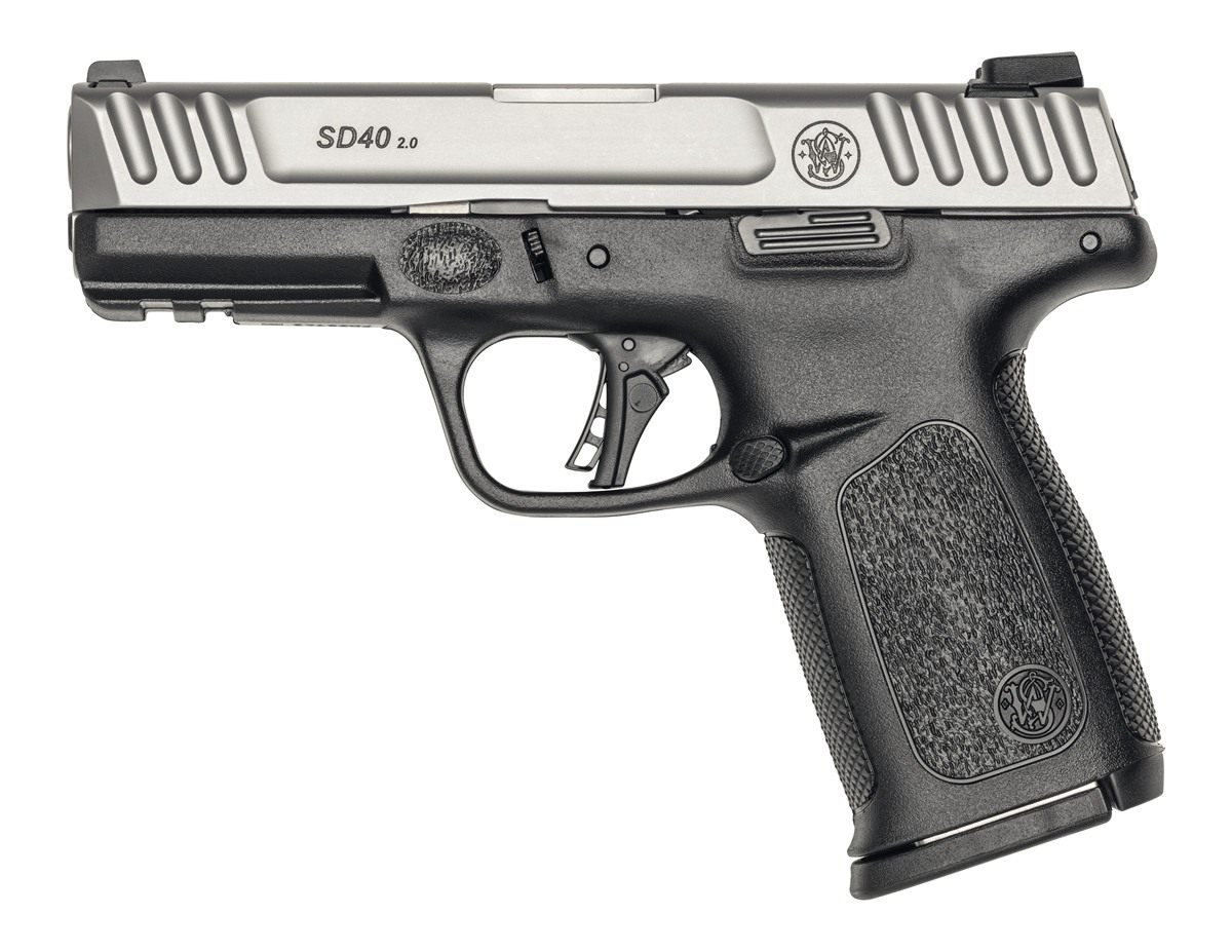 Smith Wesson 13937 SD40 2.0 Compact 40 S W 10+1 4in Stainless Steel Barrel