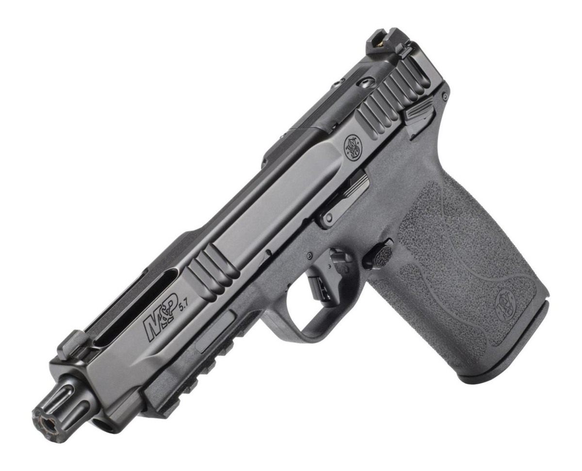 Smith Wesson 14093 M P 5.7 Full Size 5.7x28mm 10+1 5in Black Armornite, Opt view 2