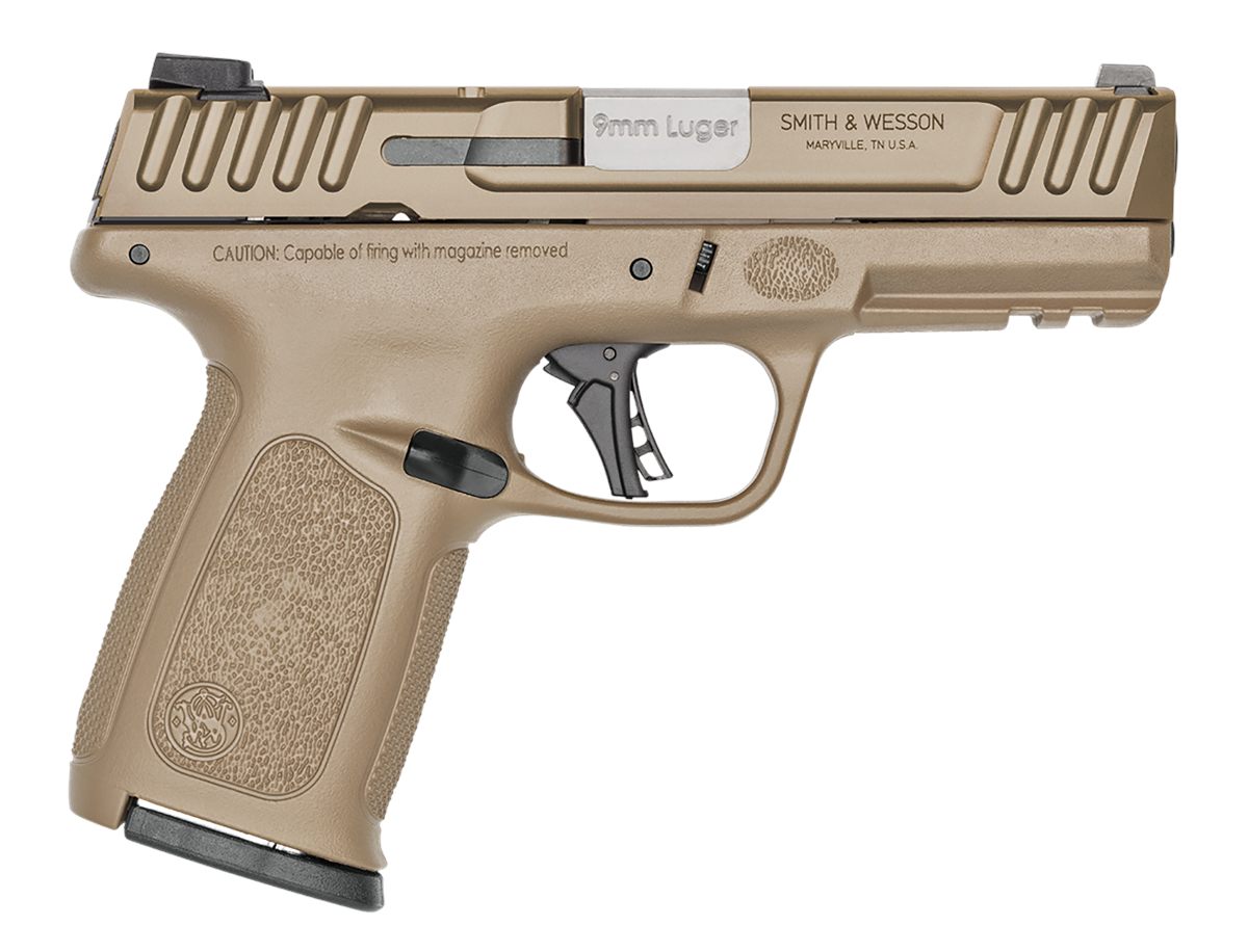 Smith Wesson SD9 2.0 Handgun 9mm Luger 16rd Magazine 4in Barrel FDE with Su
