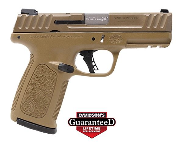 Smith Wesson SD9 2.0 Handgun 9mm Luger 16rd Magazine 4in Barrel FDE with Su view 4