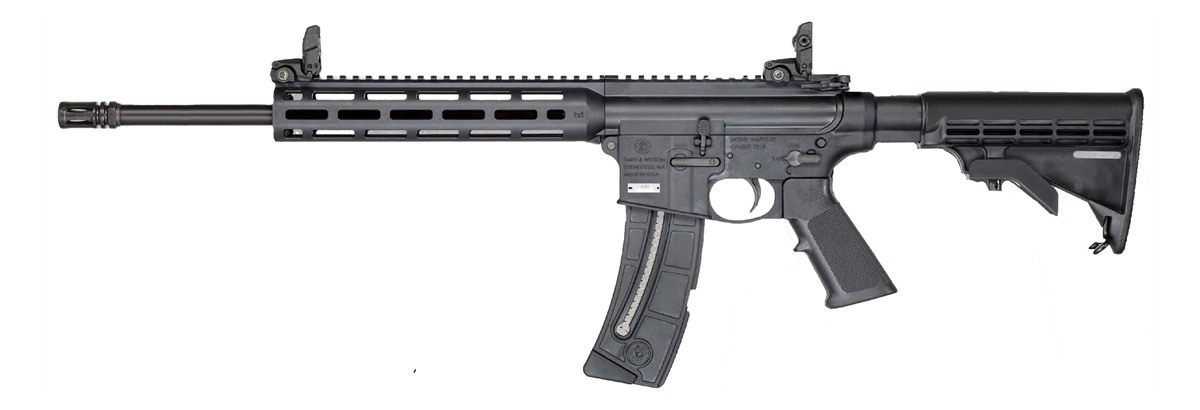 Smith and Wesson 14375 M P15-22 Sport Bundle LR 25+1 16.50in Black Threaded