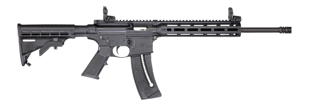 Smith and Wesson 14375 M P15-22 Sport Bundle LR 25+1 16.50in Black Threaded view 2