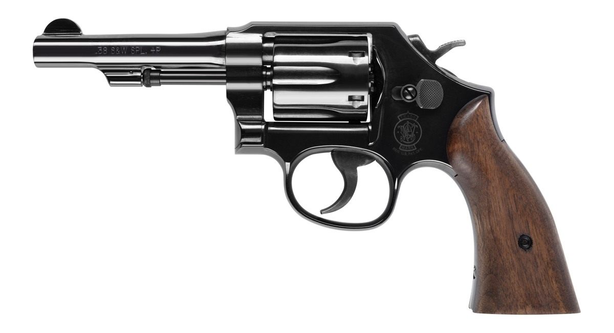 Smith Wesson 14074 Model 10 K- 38 S W Spl+P 6 Shot 4in Blued Carbon Steel B