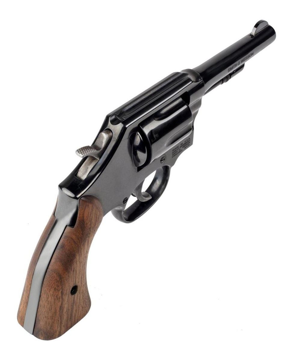 Smith Wesson 14074 Model 10 K- 38 S W Spl+P 6 Shot 4in Blued Carbon Steel B view 3