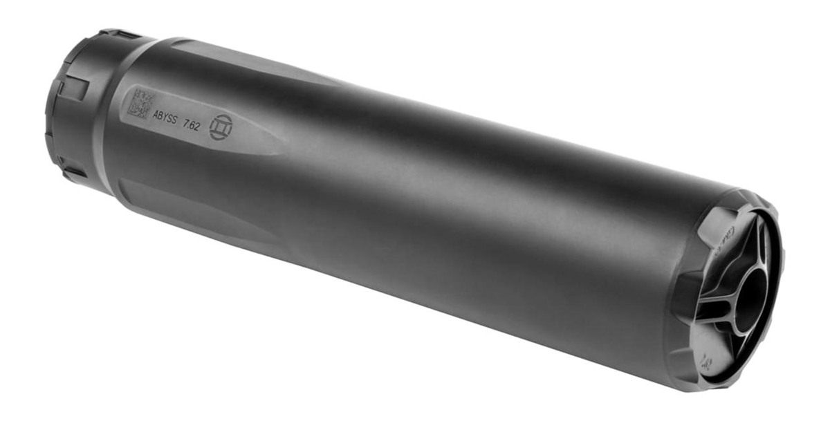 Gemtech Suppressor Abyss 7.62 30CAL-300WM 6.8in 5/8X24 Direct Thrd Black