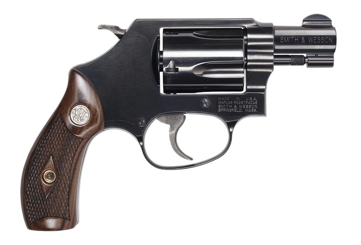 Smith Wesson 14076 Model 36 J- 38 Special +P 5 Shot 1.88in Blued Carbon Ste view 2