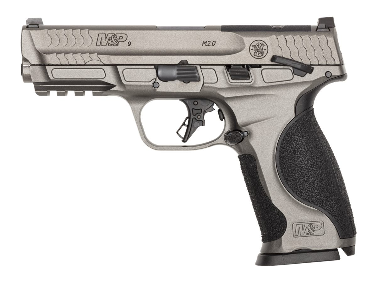 Smith Wesson S W M P9 M2.0 Metal Optic Ready Handgun 9mm Luger 10rd Magazin view 5