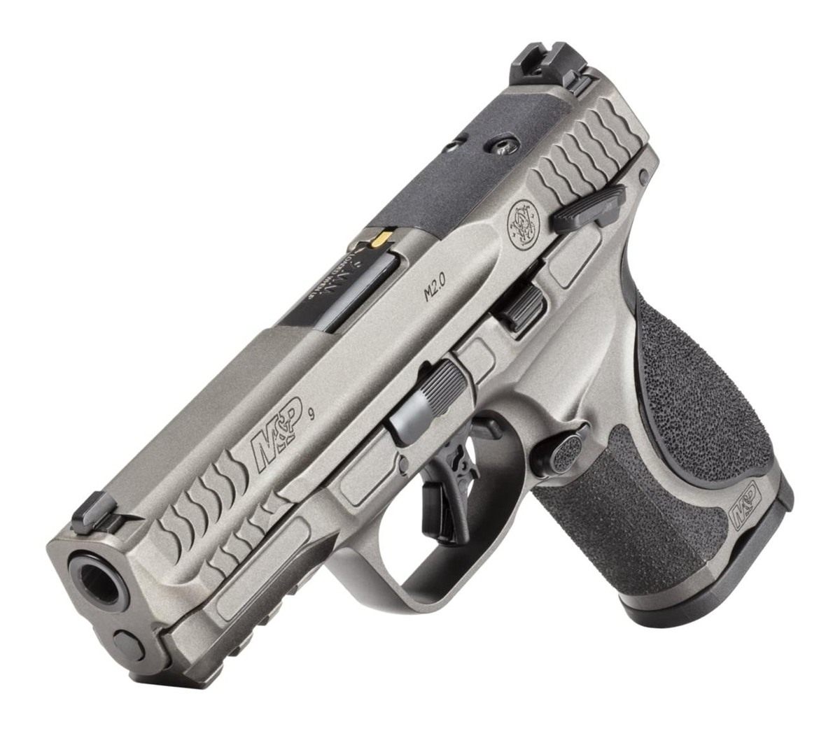 Smith Wesson S W M P9 M2.0 Metal Optic Ready Compact Handgun 9mm Luger 10rd view 3