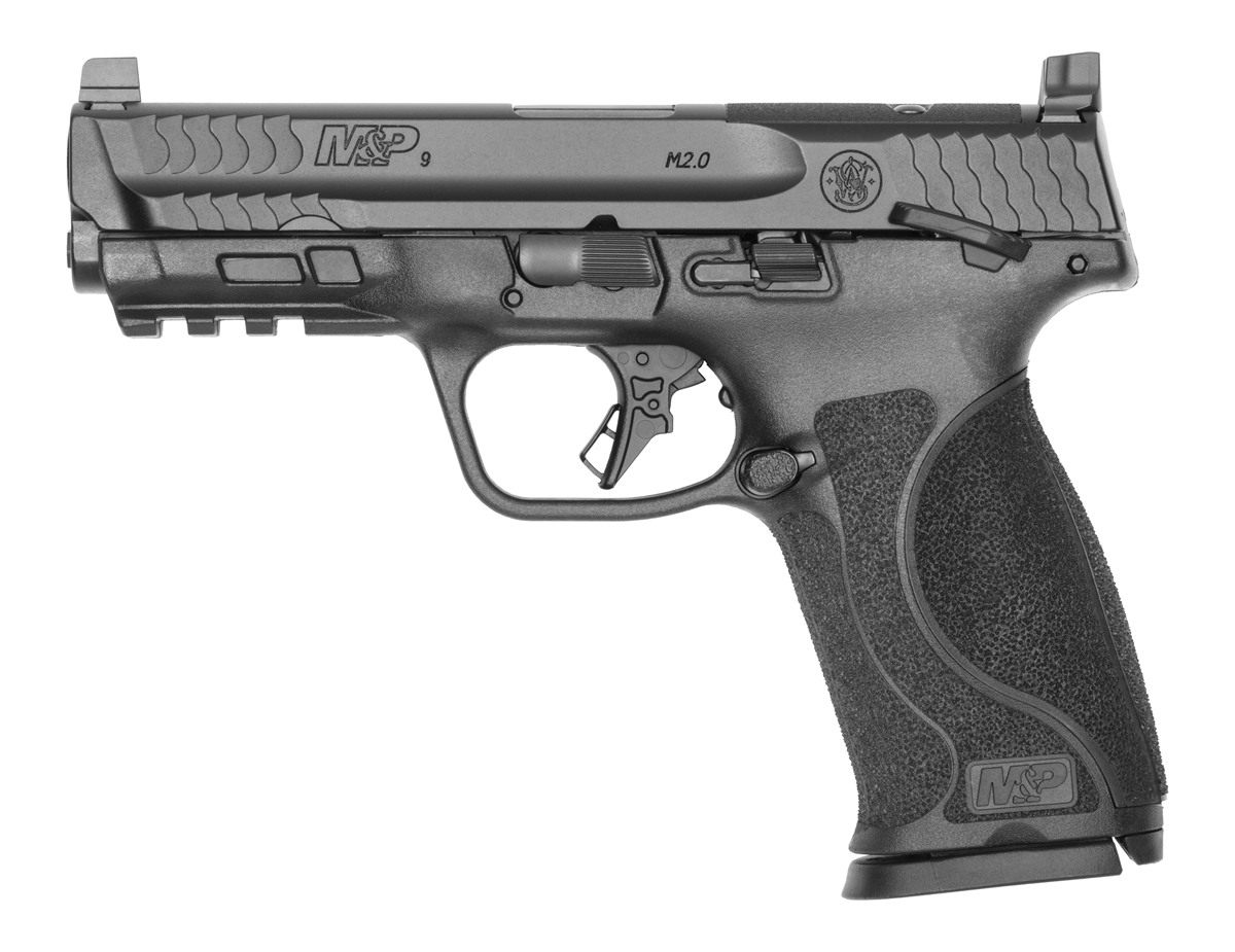Smith Wesson S W M P9 M2.0 Optic Ready Handgun 9mm Luger 10rd Magazines(2)