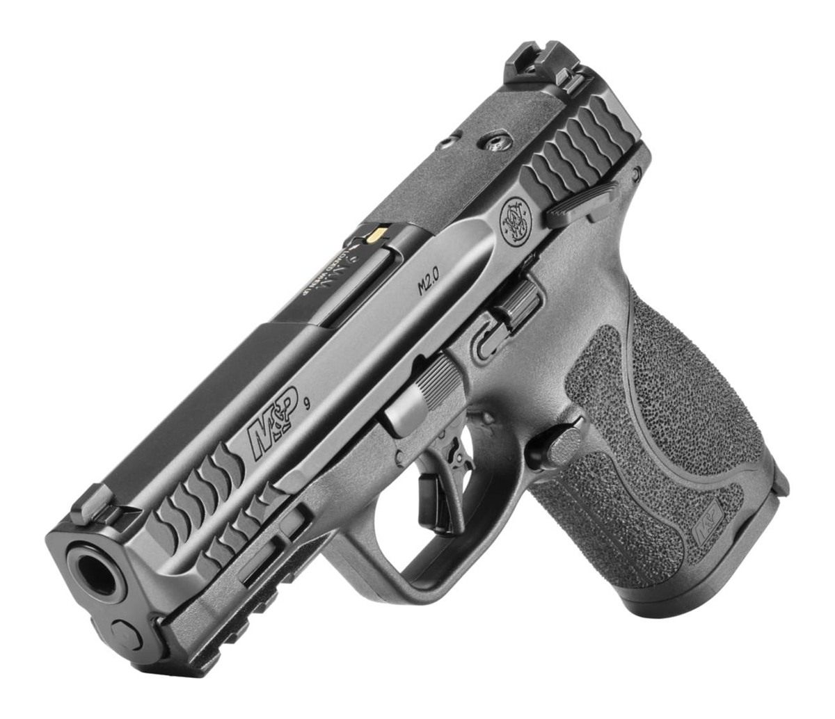 Smith Wesson S W M P9 M2.0 Compact Optic Ready Handgun 9mm Luger 10rd Magaz view 3