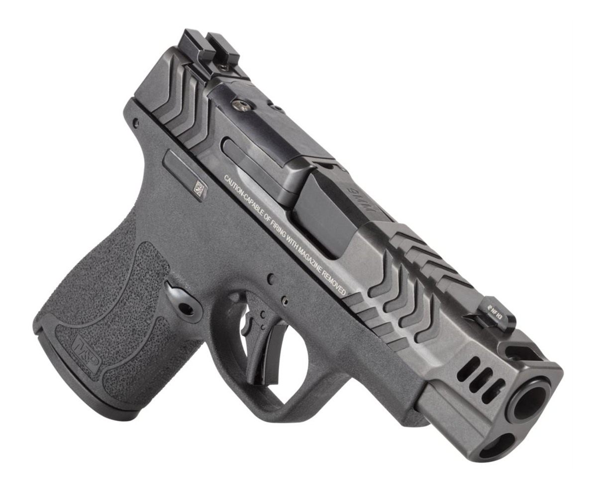 Smith Wesson S W PC M P 9 Shield Plus Carry Comp Handgun 9mm Luger 10rd Mag view 3