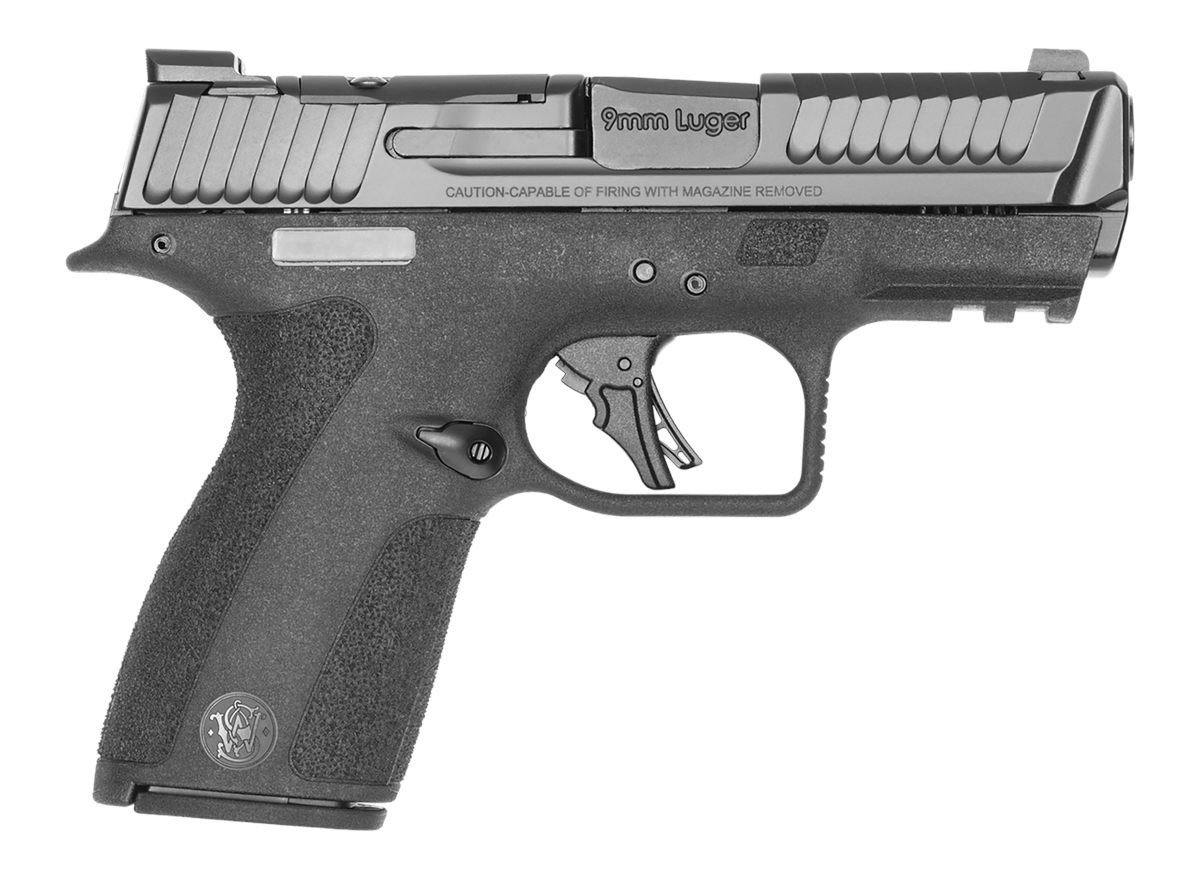 Smith Wesson M P9 Shield X Handgun 9mm Luger 13(1) 15(1)rd Magazines 3.6in view 2