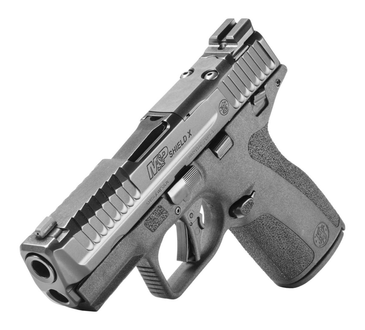 Smith Wesson M P9 Shield X Handgun 9mm Luger 13(1) 15(1)rd Magazines 3.6in view 3