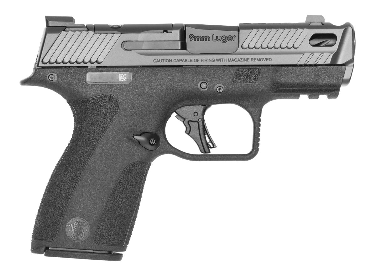 Smith and Wesson S W PC M P 9 Shield X Carry Comp Handgun 9mm Luger 10rd Ma view 2