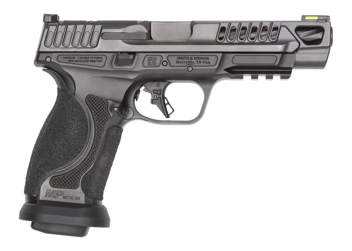 Smith Wesson 14070 M P M2.0 Competitor HD 9mm Luger 10+1 5in Overall Black view 2
