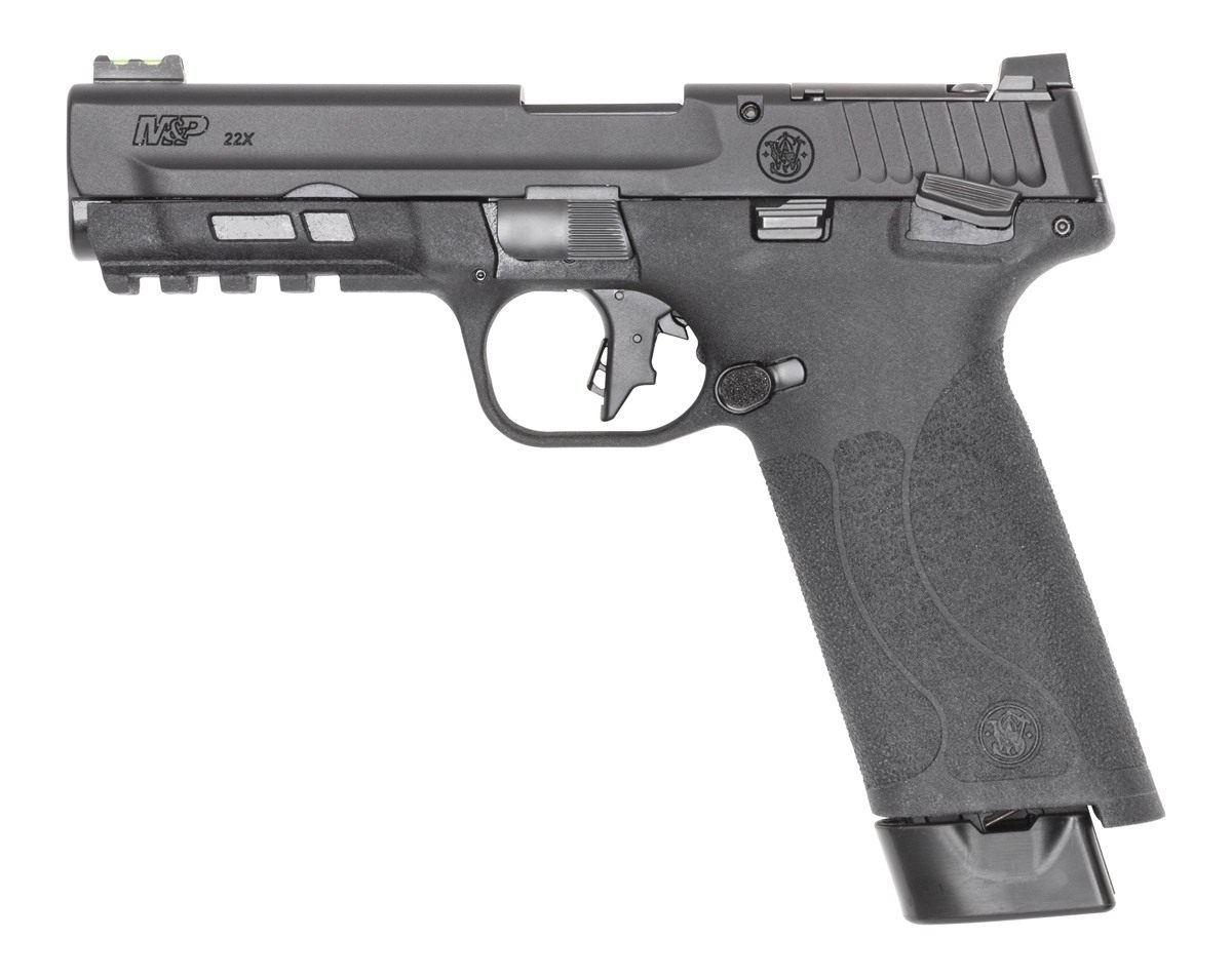 Smith Wesson 14312 M P 22x Full Size 22 LR 20+1 4.10in Black Armornite Thre