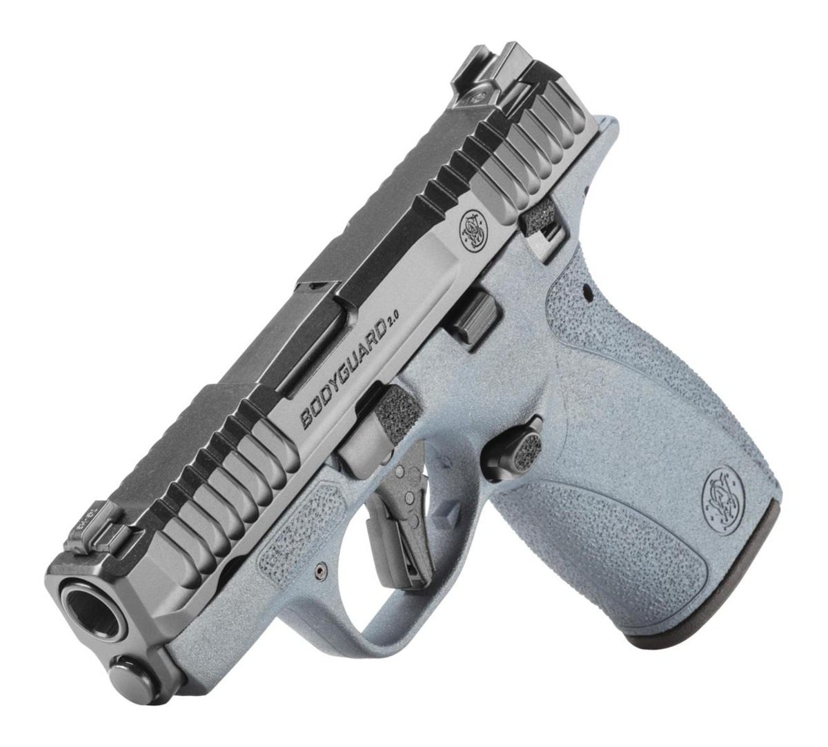 Smith Wesson S W M P Bodyguard 2.0 Blue Titanium Thumb Safety Handgun .380