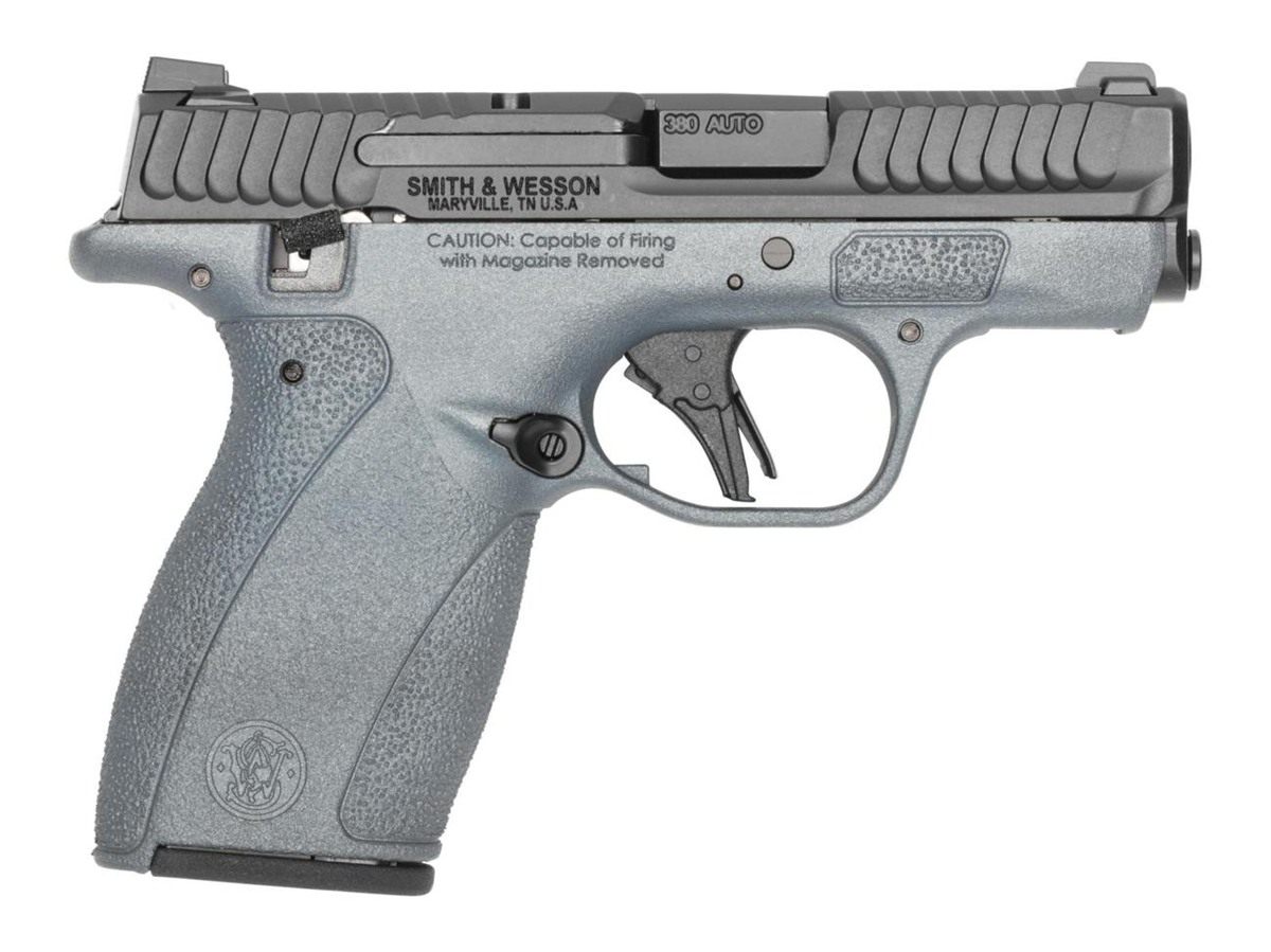 Smith Wesson S W M P Bodyguard 2.0 Blue Titanium Thumb Safety Handgun .380 view 5