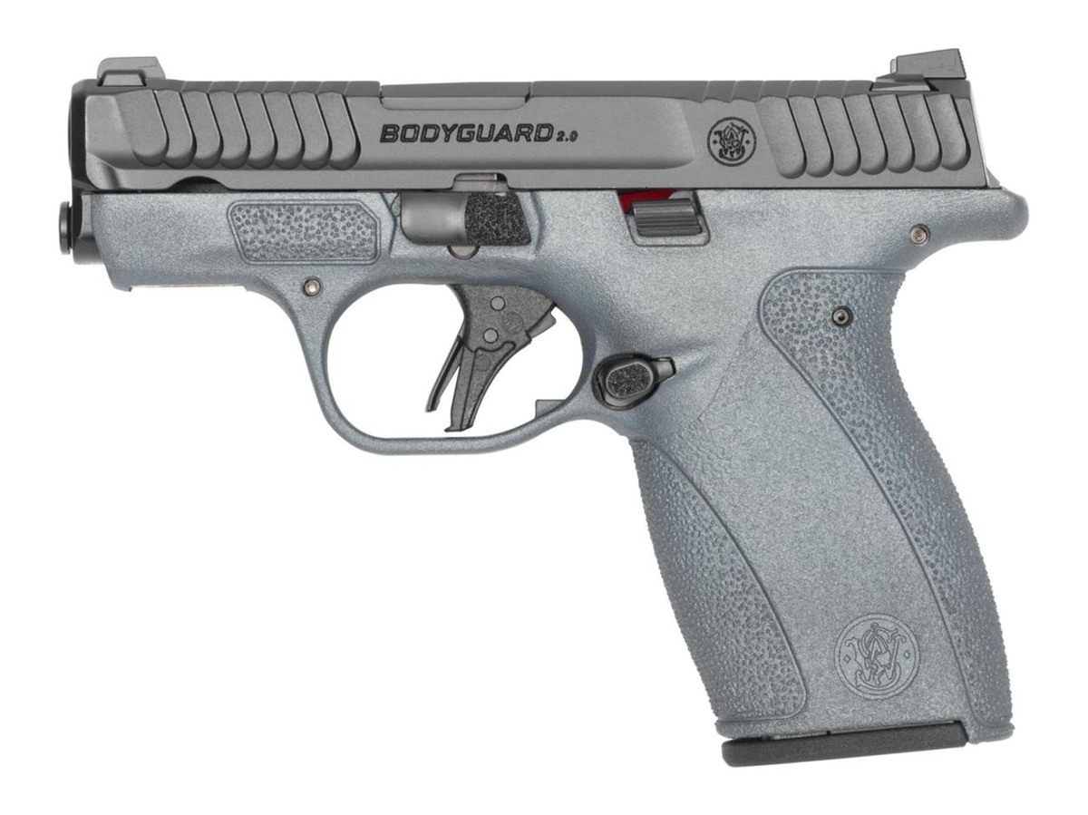 Smith Wesson S W Exclusive Blue Titanium M P Bodyguard 2.0 No Thumb Safety view 4