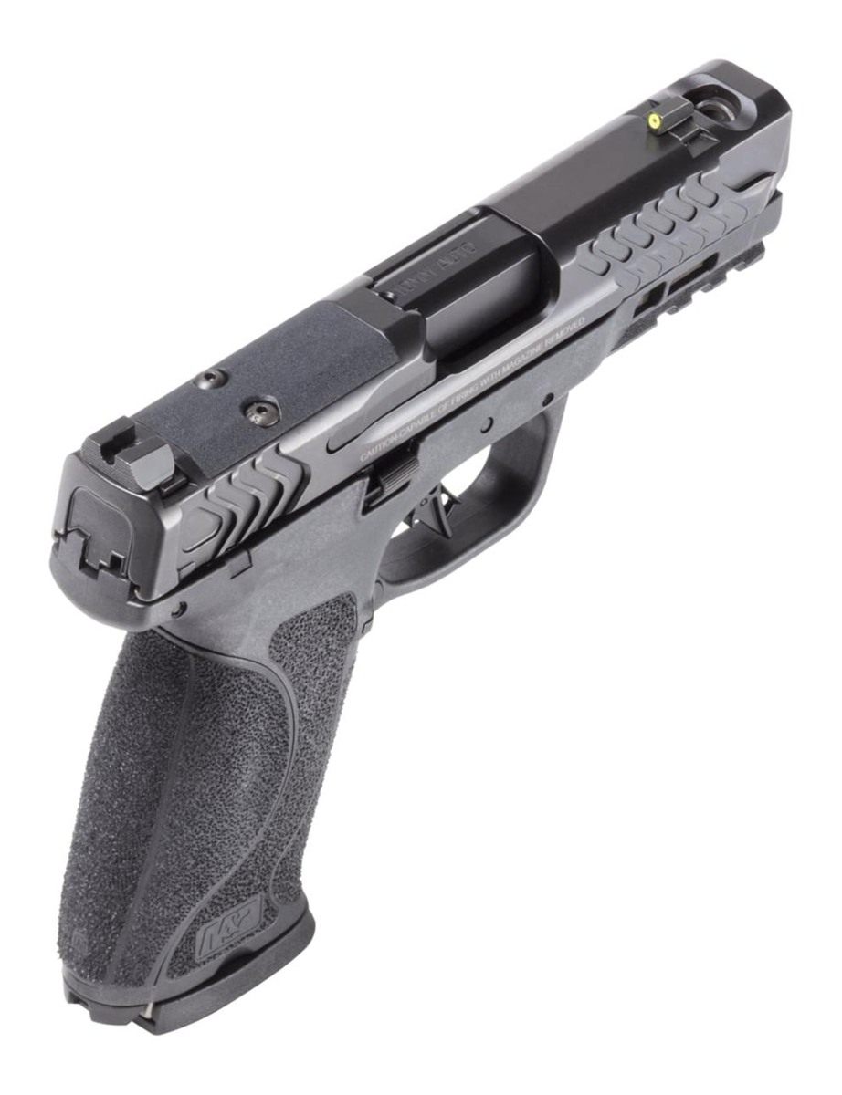 Smith Wesson 14413 M P PC M2.0 10mm Auto 15+1 4in Black Armornite Ported St view 4