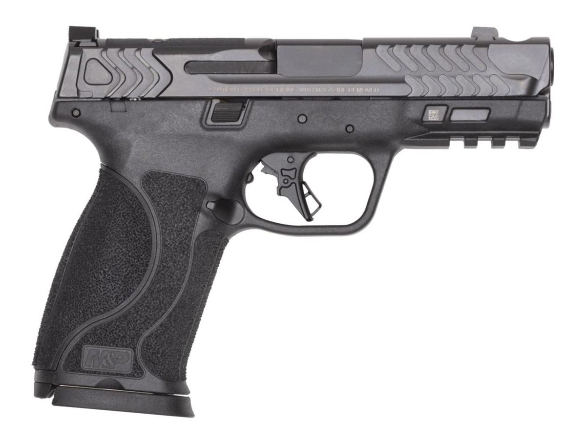 Smith Wesson 14413 M P PC M2.0 10mm Auto 15+1 4in Black Armornite Ported St view 5