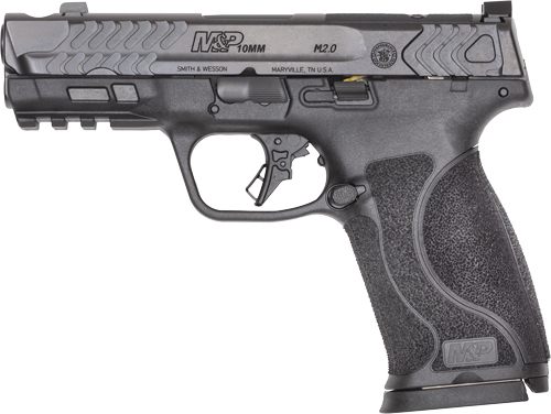 Smith Wesson 14413 M P PC M2.0 10mm Auto 15+1 4in Black Armornite Ported St view 7
