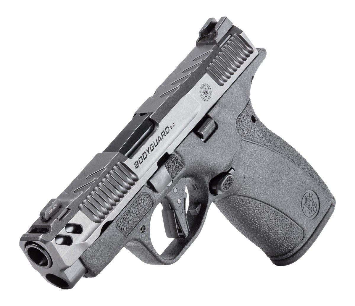 Smith Wesson S W PC Bodyguard 2.0 Carry Comp Handgun .380 Auto 10(1) 12(1)r