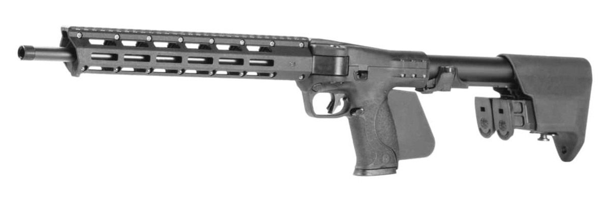 Smith Wesson 14528 M P FPC CA Compliant 10mm Auto 10+1 16.25in Black Oxide view 2