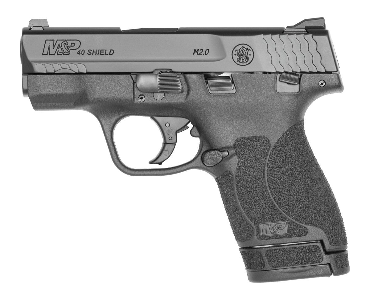 Smith Wesson M P 40 Shield M2.0 Handgun S W 7rd Magazine 3.1in Barrel Black
