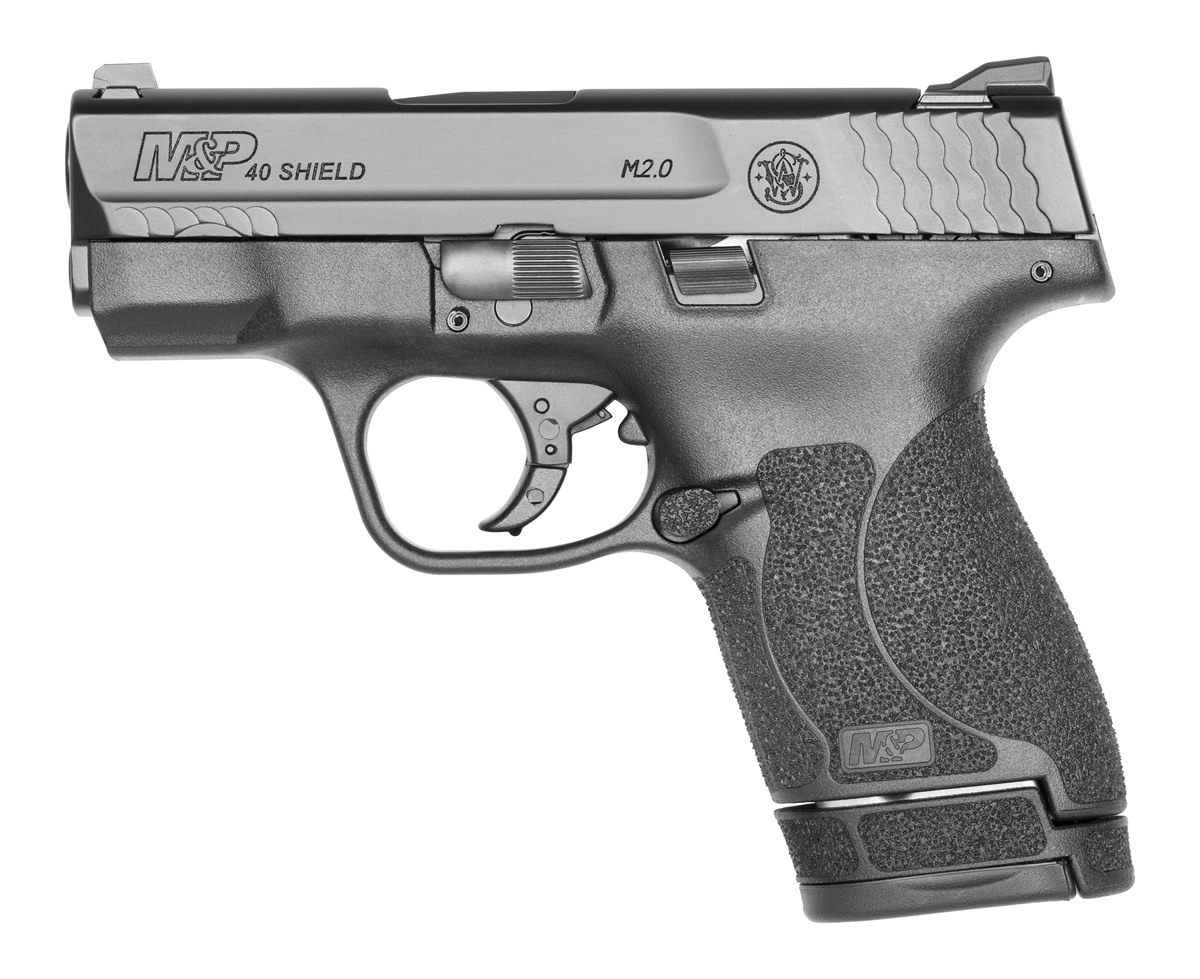 Smith Wesson M P 40 Shield M2.0 Handgun S W 7rd Magazine 3.1in Barrel Black