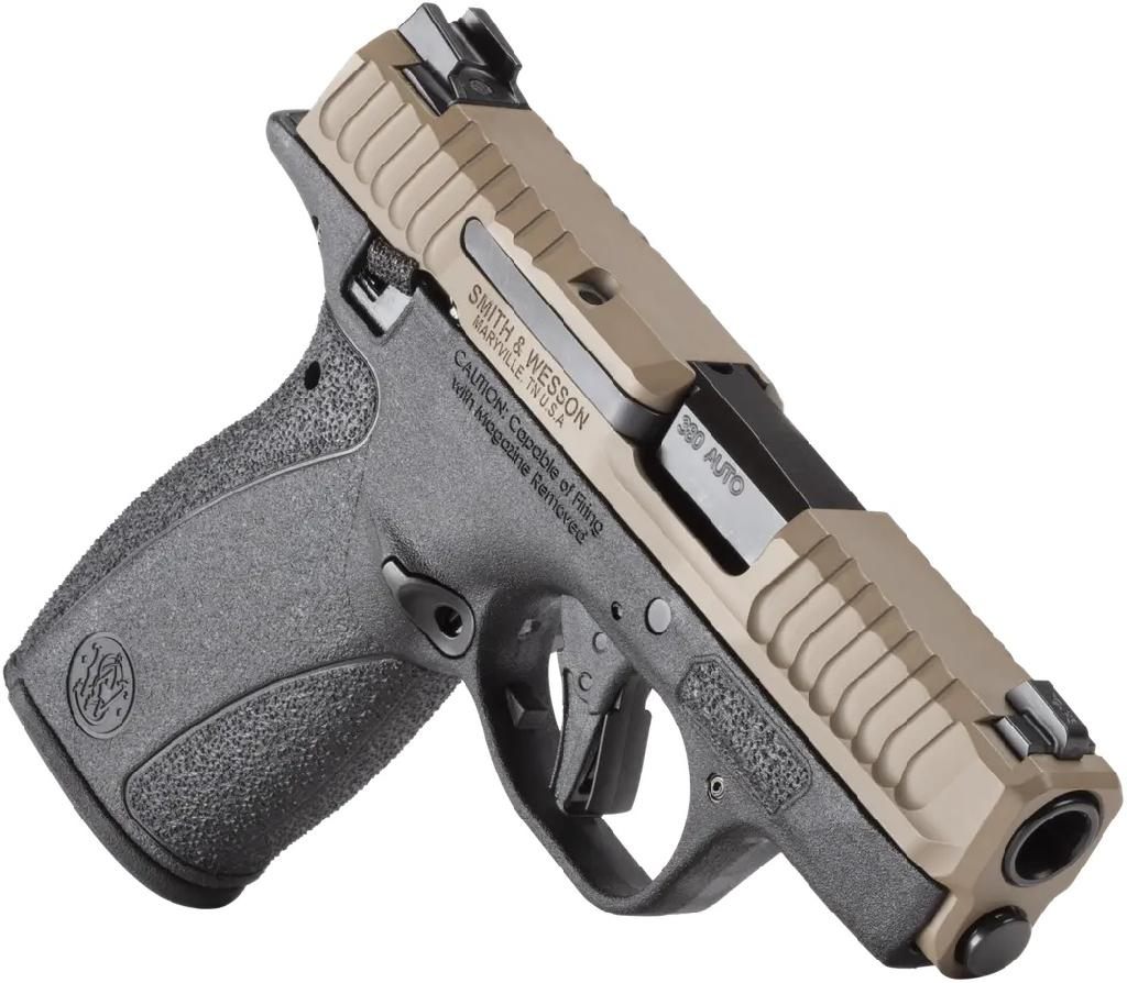 Smith Wesson S W Bodyguard 2.0 .380-2.75in FDE Slide Black Safety Tritium F